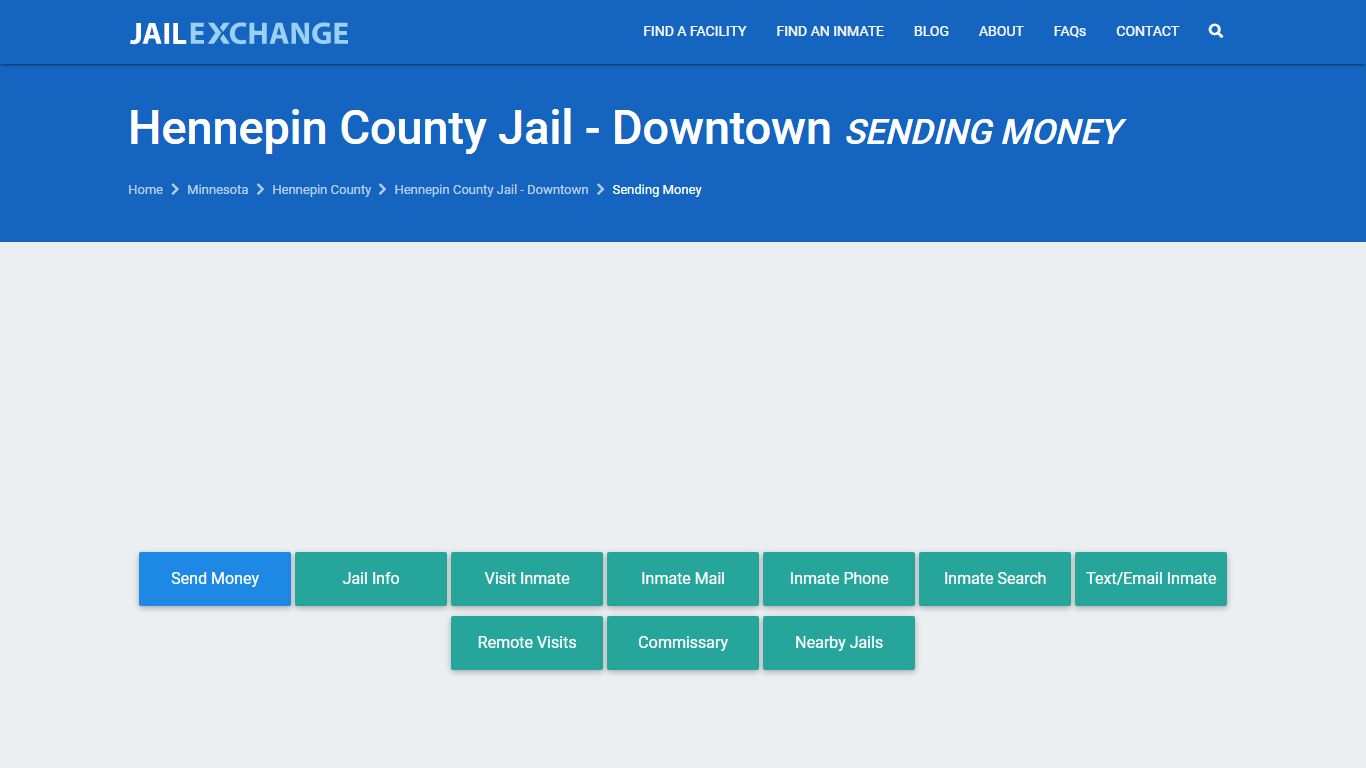 Hennepin County Jail - Downtown How to Send Inmate Money - JAIL EXCHANGE